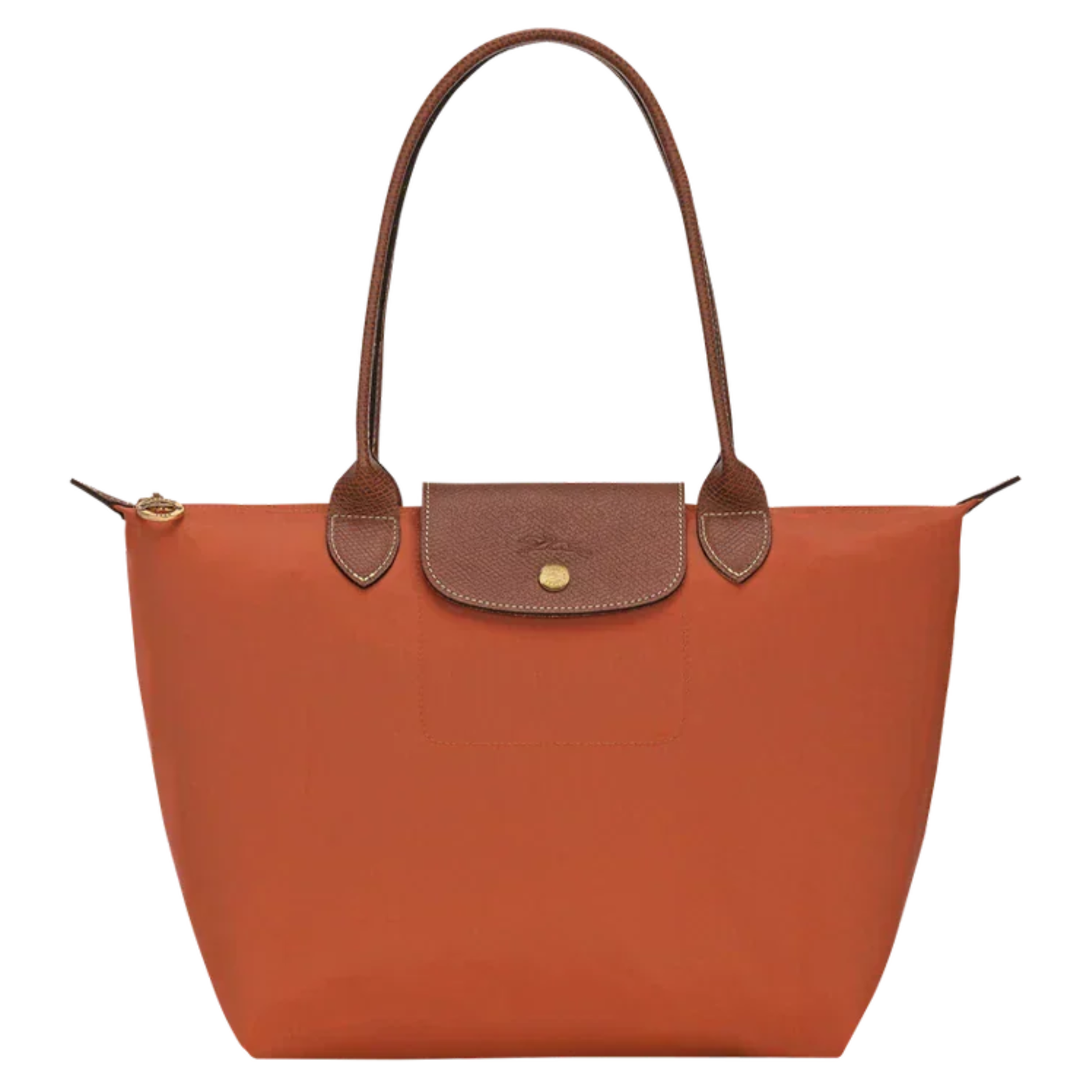 Lior | Large Classic Shoulder Tote in Orange