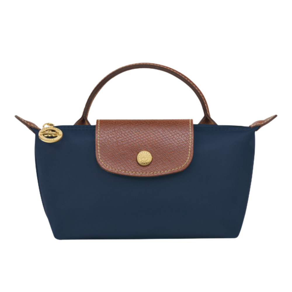 Luna | Mini Blue Lightweight Nylon Tote