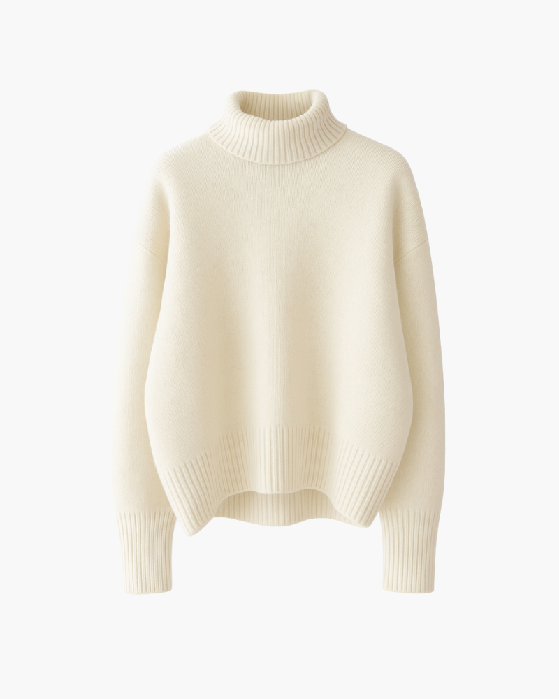 Zia | Cozy High-Collared Sweater