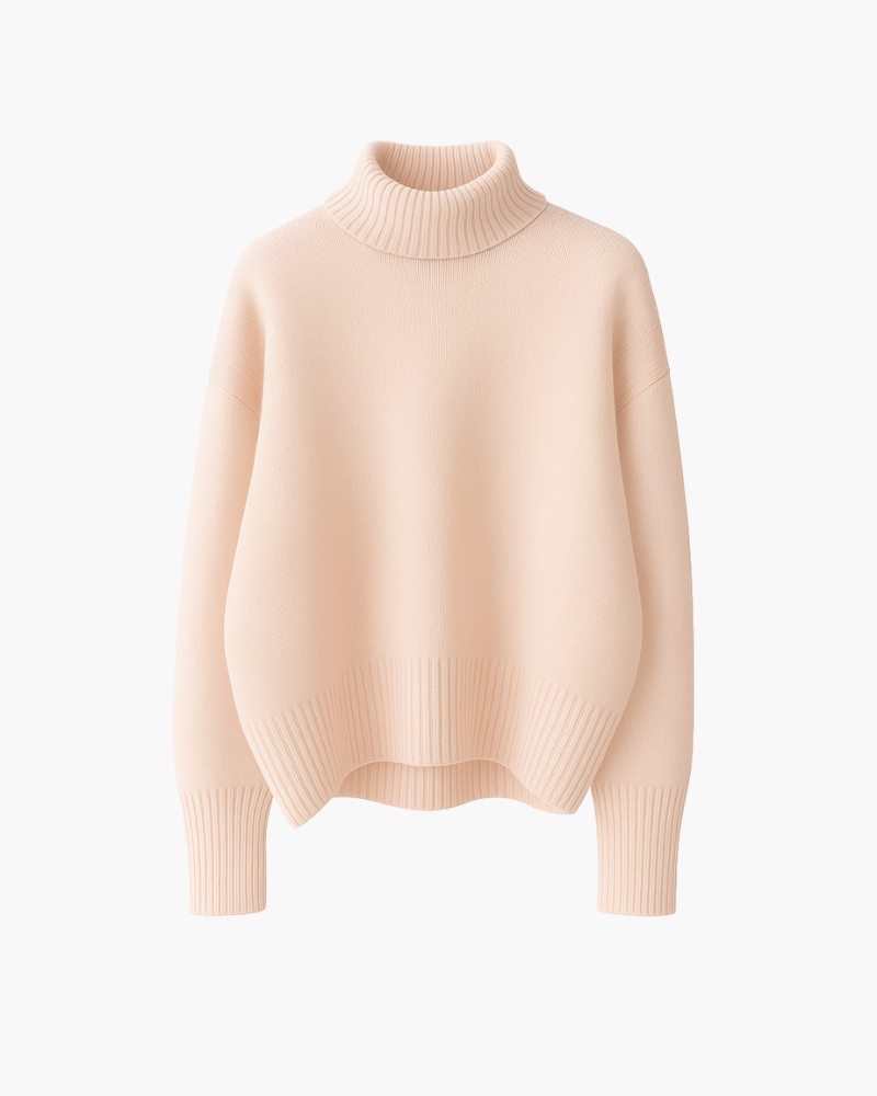 Zia | Cozy High-Collared Sweater
