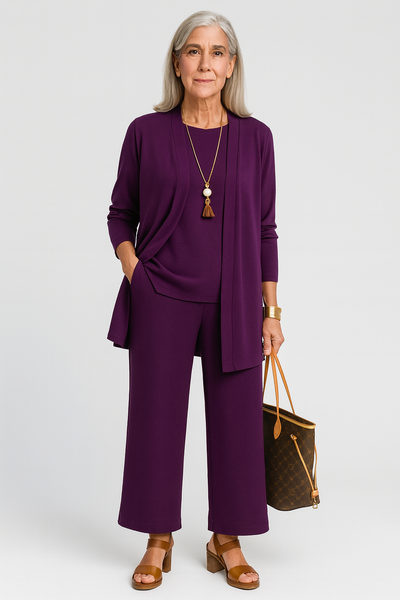 Anya | Stylish Two-Piece & Cardigan Set