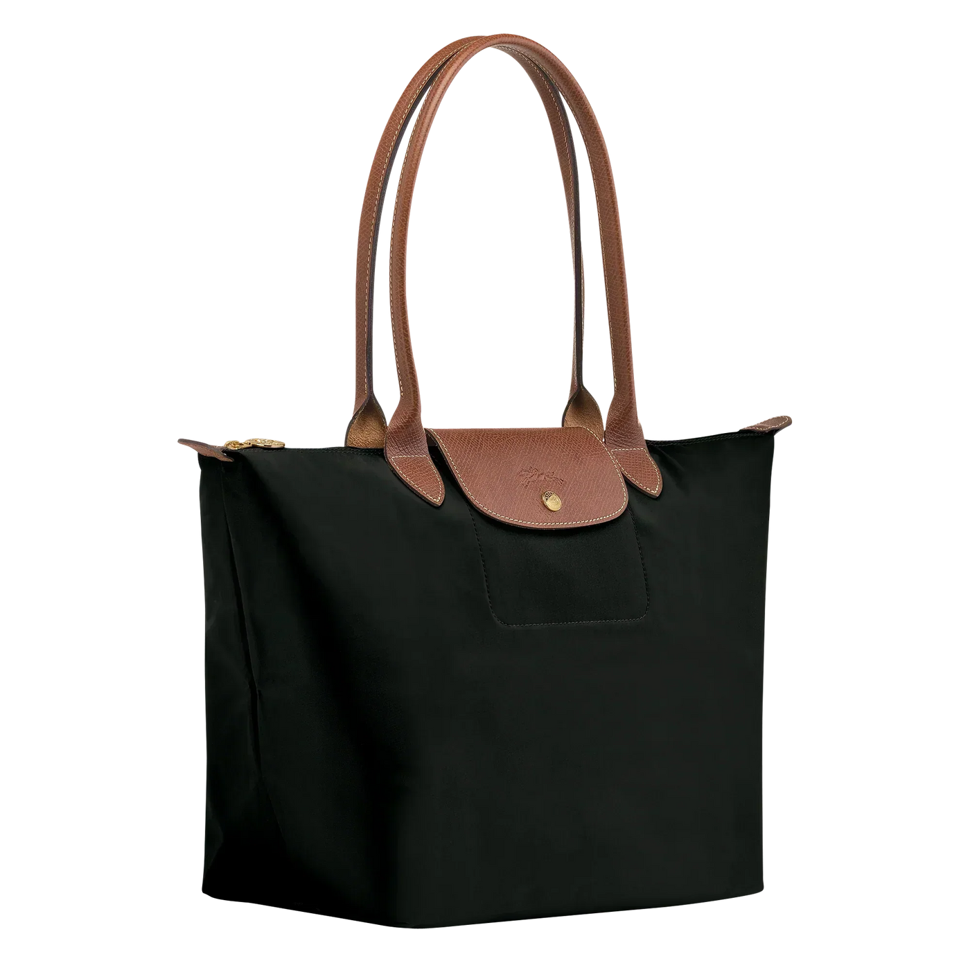 Maya | Large Black Nylon Tote