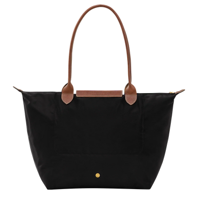 Maya | Large Black Nylon Tote