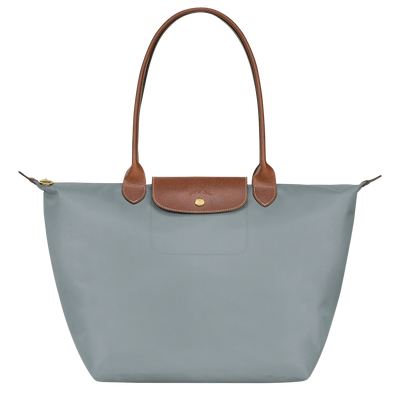 Clio | Travel Shoulder Tote in Light Gray