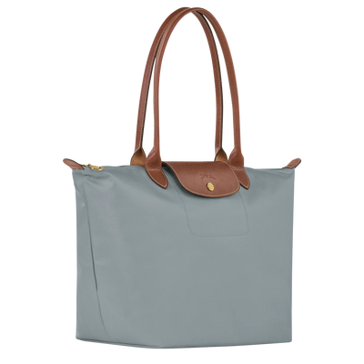 Clio | Travel Shoulder Tote in Light Gray