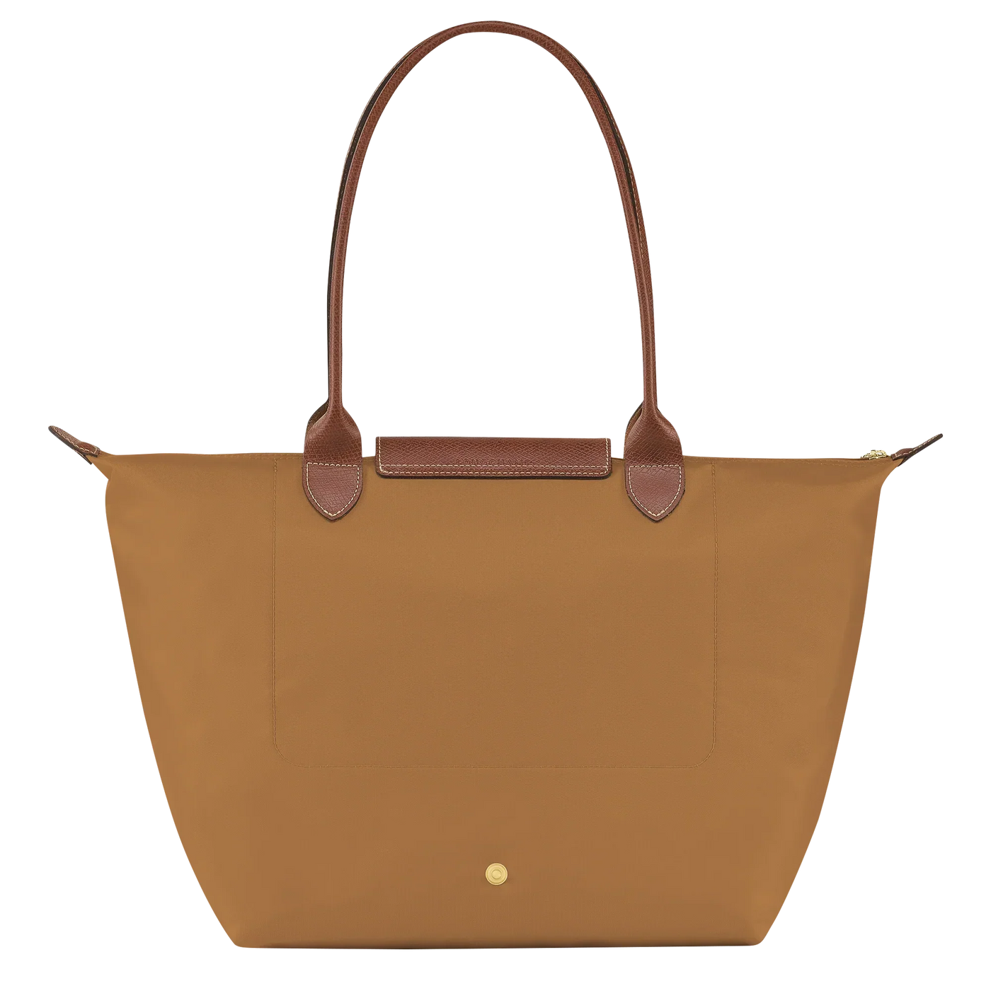 Kaia | Large Nylon Carryall Tote in Caramel