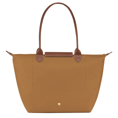 Kaia | Large Nylon Carryall Tote in Caramel