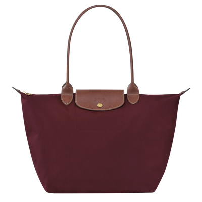 Elara | Large Burgundy Classic Travel Tote