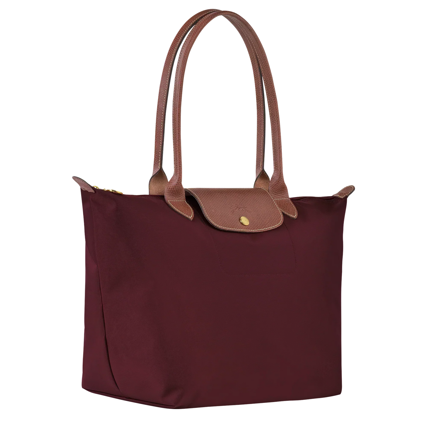 Elara | Large Burgundy Classic Travel Tote