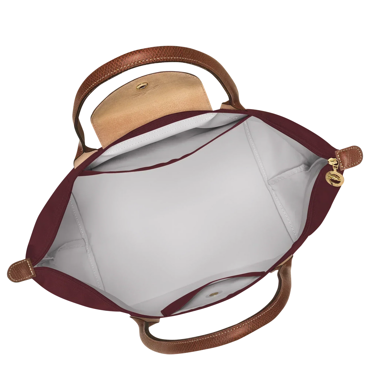 Elara | Large Burgundy Classic Travel Tote