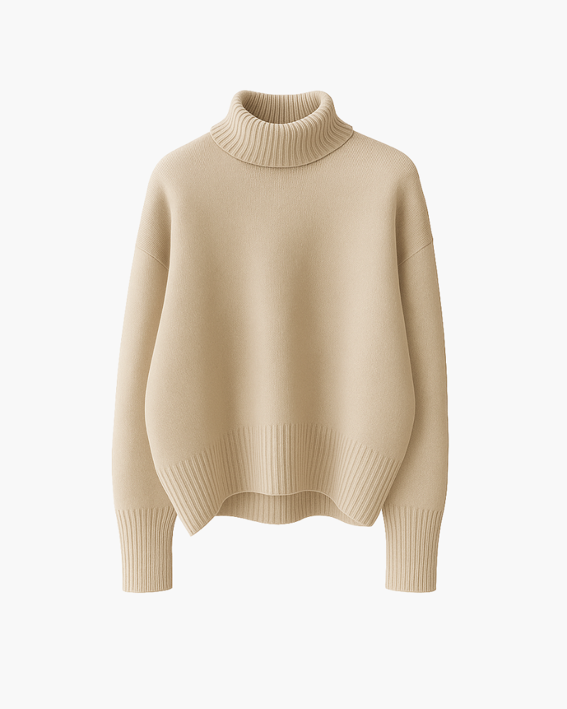 Zia | Cozy High-Collared Sweater