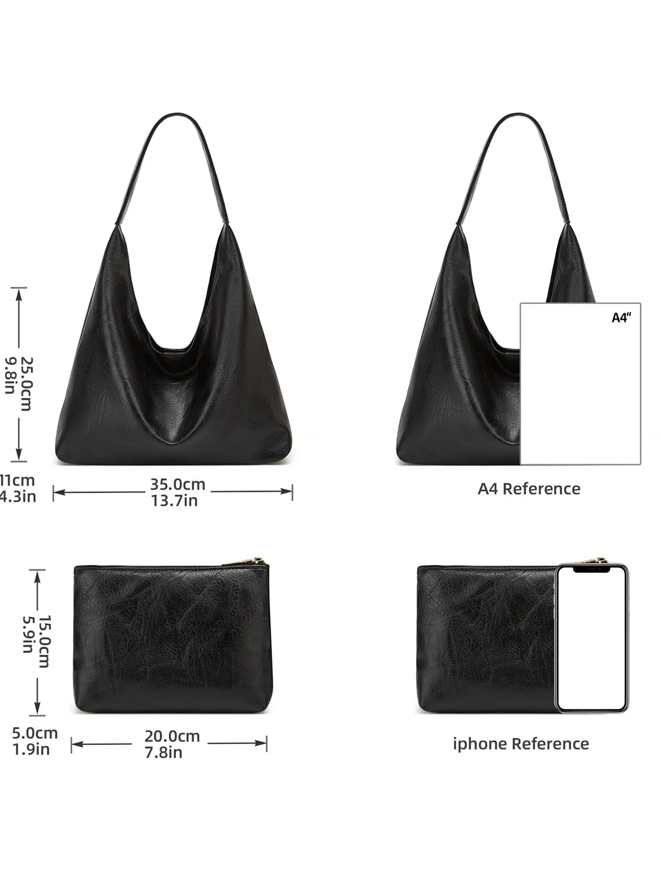 Bernadette | 2-piece Set Tote Bag + free wallet